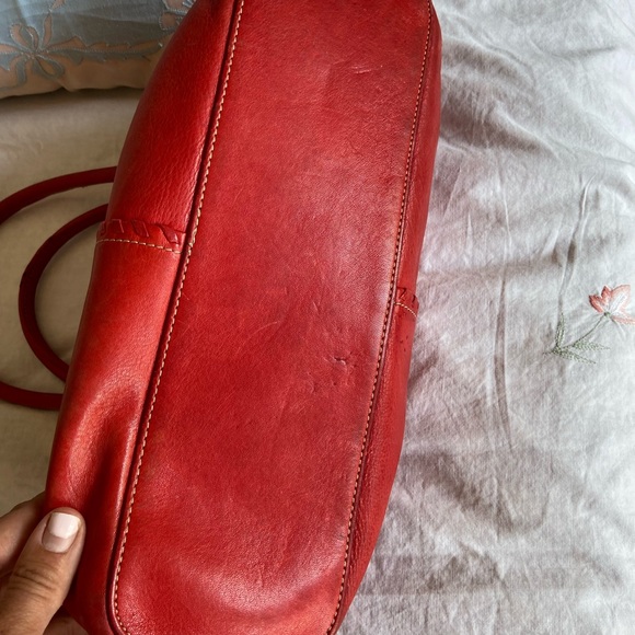 Valerei Stevens Red Leather Pocket Book - Picture 6 of 15